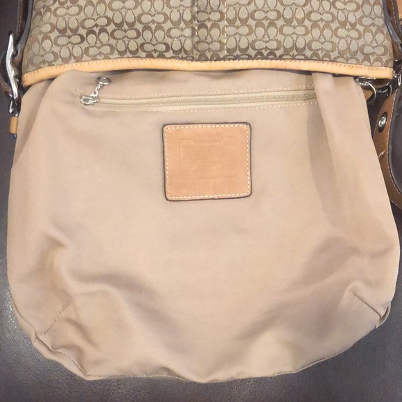 COACH Mini Jacquard Signature C Crossbody Convertible Tote Shoulder Bag - Picture 11 of 17